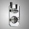 Hudson Reed Elizabeth - Douchekraan Thermostatisch Inbouw 1-Weg Klassiek - Chroom en Zwart