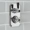 Hudson Reed Elizabeth - Douchekraan Thermostatisch Inbouw 1-Weg Klassiek - Chroom en Zwart