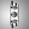 Hudson Reed Elizabeth - Douchekraan Thermostatisch Inbouw 3-Weg Klassiek met Omstel - Chroom en Zwart