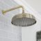 Douchearm Muurbevestigd 34,2cm Geborsteld Goud | Elizabeth