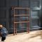 Handdoekradiator Klassiek 96,6cm x 67,3cm - Satijn Koper | Countess