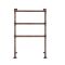 Elektrische Handdoekradiator Klassiek Geborsteld Brons 96,6cm x 67,3cm | Countess