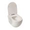 Hangend Toilet Randloos Modern Wit met Hoog Muurframe | Keuze Bedieningsplaat | Otterton