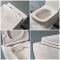 Hangend Toilet Randloos Modern Wit met Kort Muurframe | Keuze Bedieningsplaat | Exton