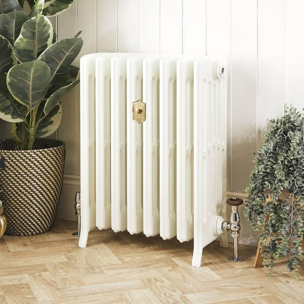 Gietijzeren Radiator Porseleinwit H. 66cm x Kies de Breedte| Isabel