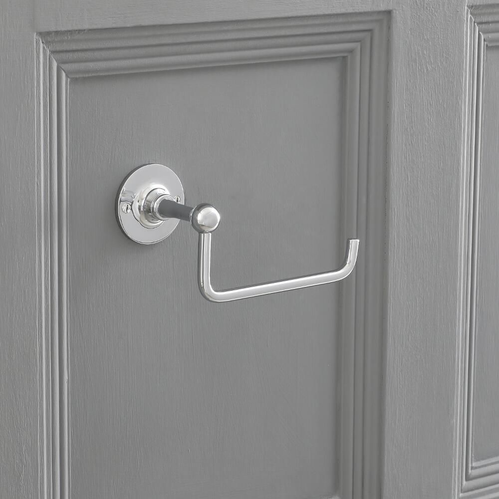 Klassieke Toiletrolhouder - Chroom | Elizabeth
