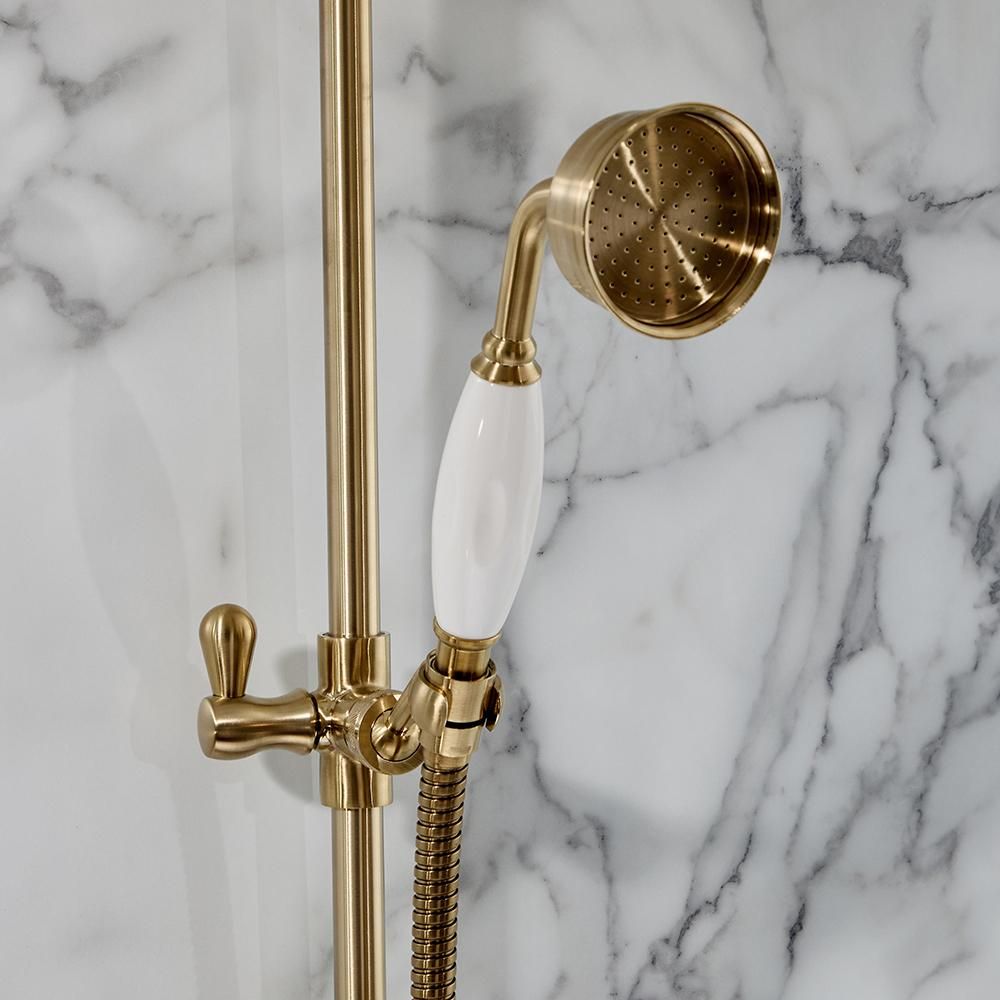 Handdouche Klassiek - Satijn Goud | Elizabeth