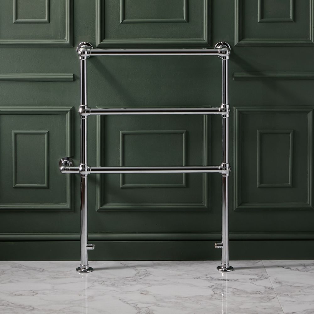 Elektrische Handdoekradiator Klassiek 96,6cm x 67,3cm - Chroom | Countess