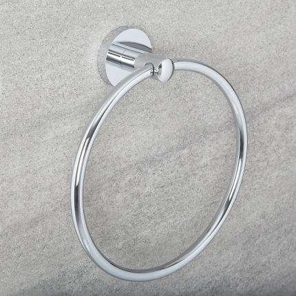 Handdoekring Chromen | Como