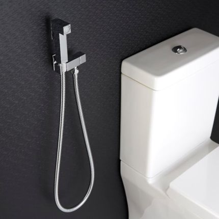 Bidet Sproeier Modern Chromen | Kubix