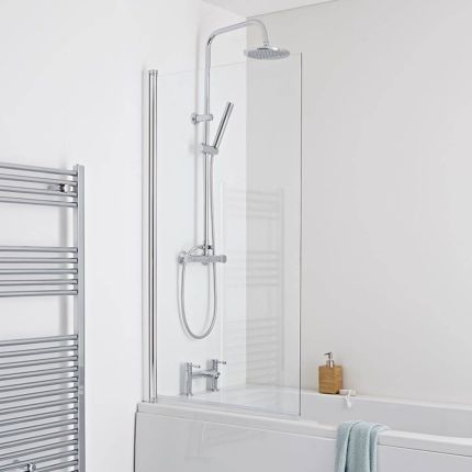 Badwand Rechthoekig Draaibaar 80cm x 140cm | Keuze Afwerking