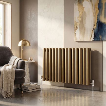 Horizontale Design Radiator | Keuze uit verschillende Afmetingen en Diverse Metallic Kleuren | Revive