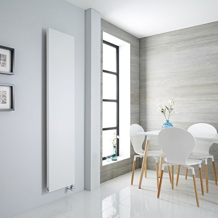 Design Radiator Verticaal Elektrisch Incl. 1000W Thermostatisch Verwarmingselement met WiFi-Bediening | Keuze Afmeting en Afwerking | Rubi