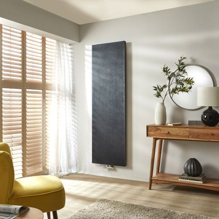 Design Radiator Verticaal 180cm | Keuze Afmeting en Getextureerde Afwerking | Rubi