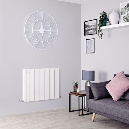 Design Radiator Horizontaal Wit Keuze Afmeting | Sloane
