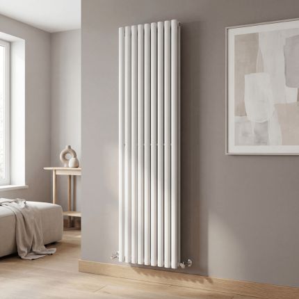 Verticale Design Radiator 175cm Hoog | Keuze Kleur | Keuze Afmeting | Enkel- of Dubbellaags Ontwerp | Sterling Quinn van Hudson Reed
