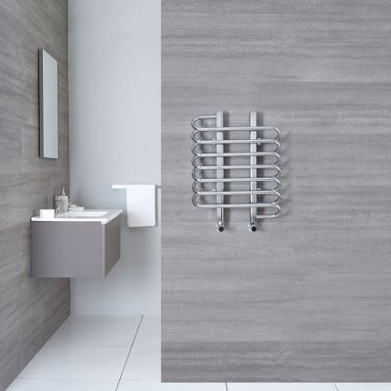 Handdoekradiator CV Modern 61cm x 50cm - Chroom | Select