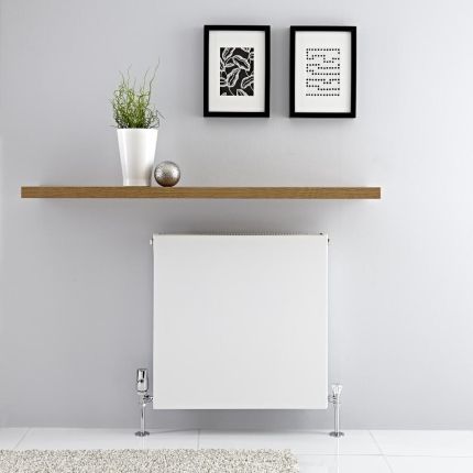 Dubbele Vlakke Paneelradiator (Type 21) Wit | Keuze Afmetingen | Merus