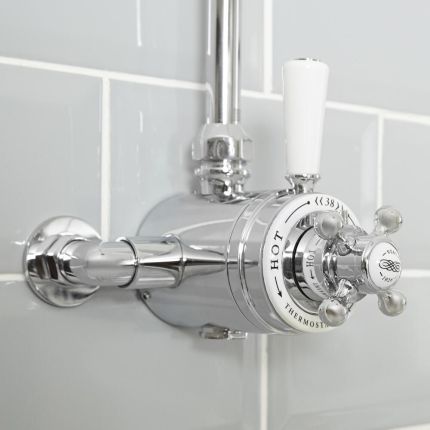 Douchekraan Thermostatisch Opbouw 1-Weg Klassiek | Keuze Afwerking | Elizabeth