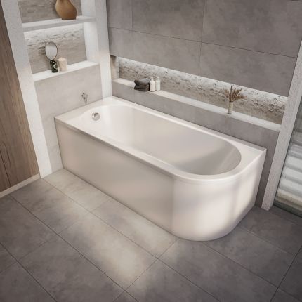 Hoekbad Modern 170cm x 72,5cm | Kies uit Linker of Rechter Uitvoering | Otterton