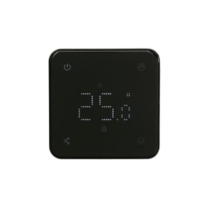 Wi-Fi Thermostaat met Verlicht Display voor Elektrische Verwarming Zwart | Connect