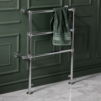 Elektrische Handdoekradiator Klassiek 96,6cm x 67,3cm - Chroom | Countess