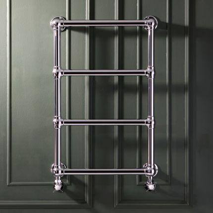 Minimalistische Handdoekradiator Wandmontage Klassiek - Chroom | Keuze Afmeting | Countess