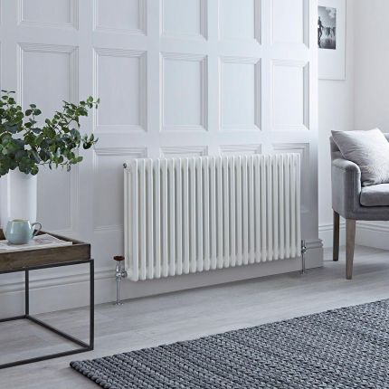 Horizontale Radiator Klassiek | Keuze Afmeting en Keuze uit Diverse Kleuren | 2-, 3- of 4-Koloms | Windsor