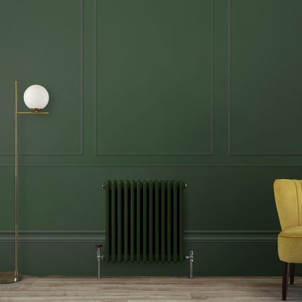 Horizontale Radiator Klassiek 2-Koloms | Keuze Afmeting en Keuze uit Verschillende Klassieke Kleuren | Windsor
