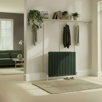 Horizontale Radiator Klassiek 3-Koloms| Keuze Afmeting en Keuze uit Verschillende Klassieke Kleuren | Windsor