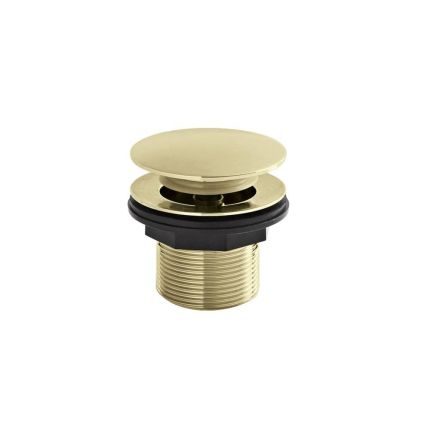 Pop-Up Afvoerplug 60mm voor Bad zonder Overloop - Goud