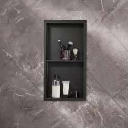 Inbouwnis Badkamer - Rechthoekige Douchenis 34cm x 64cm | Keuze Afwerking