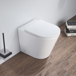 Staand Toilet Modern met Soft-Close Toiletzitting | Colby