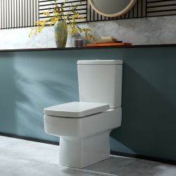 Duoblok Toilet Modern met Soft-Close Toiletzitting | Keuze Afwerking Spoelknop | Sandford