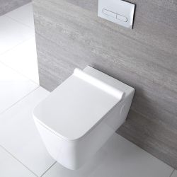Elswick Duroplast Zachtsluitende Toiletbril Easy Fix &  Bovenaansluiting