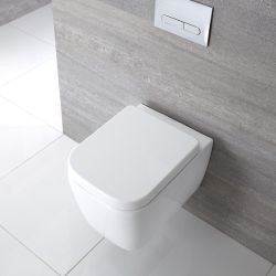 Longton Duroplast Zachtsluitende Toiletbril Easy Fix &  Bovenaansluiting