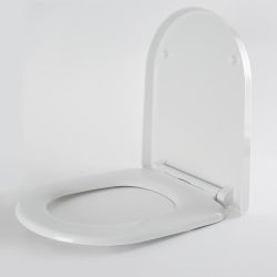 Soft-Close  WC-bril Afneembaar Topmontage Wit | Covelly