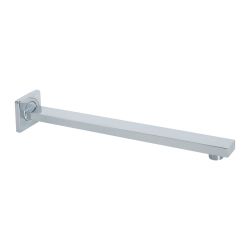 Muurbevestigde Douchearm Rechthoekig | Kubix