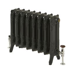 Gietijzeren Radiator 2 Kolommen 51cm Hoog - Railings Grey 31 van Farrow & Ball | Kies de Breedte | Charlotte