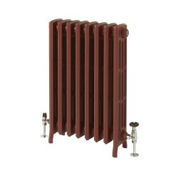 Gietijzeren Radiator 4 Kolommen 76cm Hoog - Eating Room Red 43 von Farrow & Ball | Kies de Breedte | Isabel