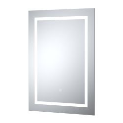 Spiegel Modern 50cm x 70cm met Spiegelverwarming en LED Verlichting 21W