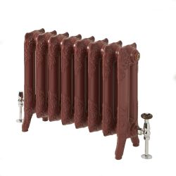 Gietijzeren Radiator 2 Kolommen 51cm Hoog - Eating Room Red 43 von Farrow & Ball | Kies de Breedte | Charlotte
