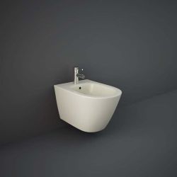 Hangend Bidet Modern Mat Greige | RAK Feeling x Hudson Reed