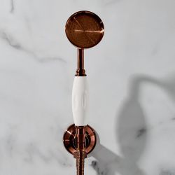 Handdouche - Klassiek, Satijn Koper | Elizabeth