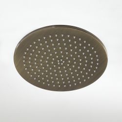 Douchekop Rond 30cm Geborsteld Messing | Clarus