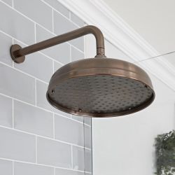 Douchearm Muurbevestigd 34,2cm Olie Gewreven Brons | Elizabeth