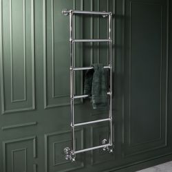 Minimalistische Handdoekradiator Wandmontage Klassiek - Chroom | Keuze Afmeting | Countess