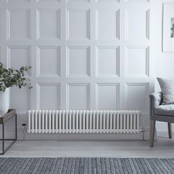 Horizontale Radiator Klassiek 2-Koloms 30cm x 150,5cm - Wit | Windsor