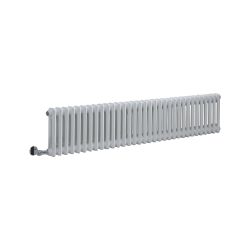 Elektrische Design Radiator Horizontaal 2 Kolommen Klassiek Wit 150,5cm x 30cm Met Optionele WiFi-Thermostaat | Windsor