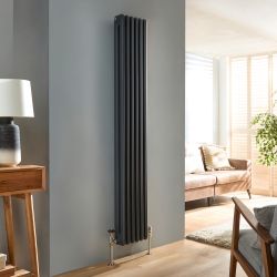 Verticale Kolomradiator Modern 180cm Hoog | Keuze Afmeting en Afwerking | Atticus